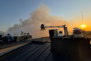 Pożar przy ul. Krańcowej w Poznaniu. Strażacy: To była trudna noc [ZDJĘCIA]