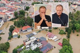 Tak w czasie kryzysu powodziowego zmienił się Tusk. Zmiany widać, jak na dłoni [ZDJĘCIA]