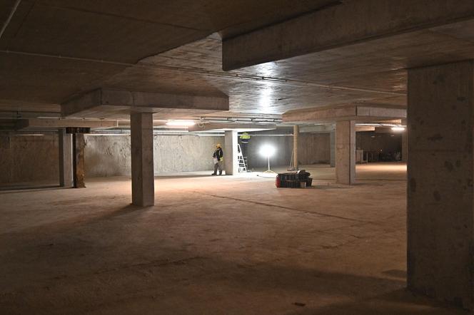 Budowa parkingu podziemnego pod placem Powstańców. Byliśmy pod ziemią 