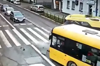  Zderzenie autobusów w Gliwicach