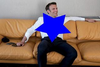 Macron pokazał KLATĘ! Prezydent Francji walczy golizną o reelekcję