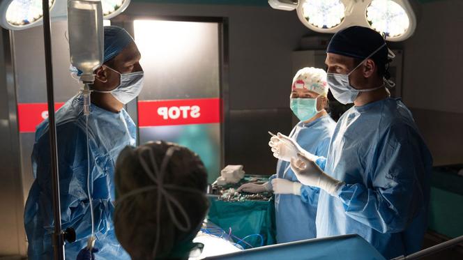 Na dobre i na złe odcinek 727. Falkowicz (Michał Żebrowski), Michał Wilczewski (Mateusz Janicki)