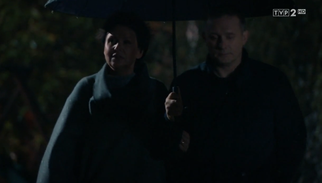 M jak miłość odcinek 1355, Artur (Robert Moskwa), Marysia (Małgorzata Pieńkowska)