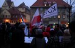 Protest pod siedzibą PiS w Szczecinie