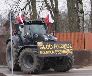 Protest rolników wokół Białegostoku - 20 marca 2024