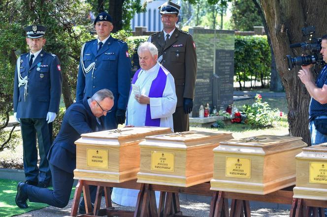 Uroczystości pogrzebowe powstańców warszawskich oraz cywilnych ofiar Powstania Warszawskiego