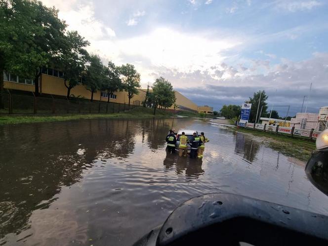 Burze na Warmii i Mazurach