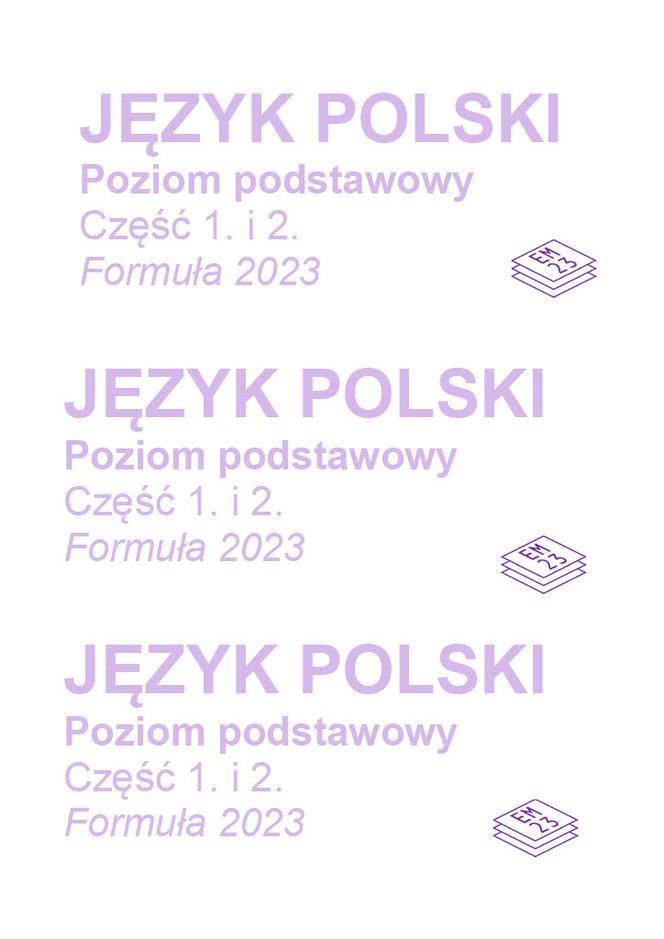 Arkusz maturalny język polski 2023 - NOWA FORMUŁA (TEST)