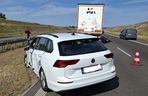 Karambol na S5 koło Kościana. Jedna kolizja za drugą