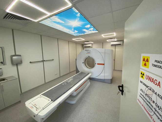 Kontenerowy tomograf komputerowy w szpitalu wojewódzkim w Szczecinie