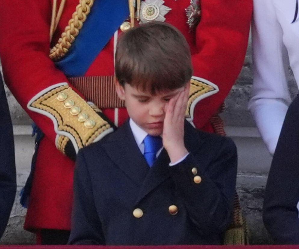 Księżna Kate pokazała się publicznie. Show skradł jednak jej najmłodszy syn. Książę Louis zaczął tańczyć na balkonie!