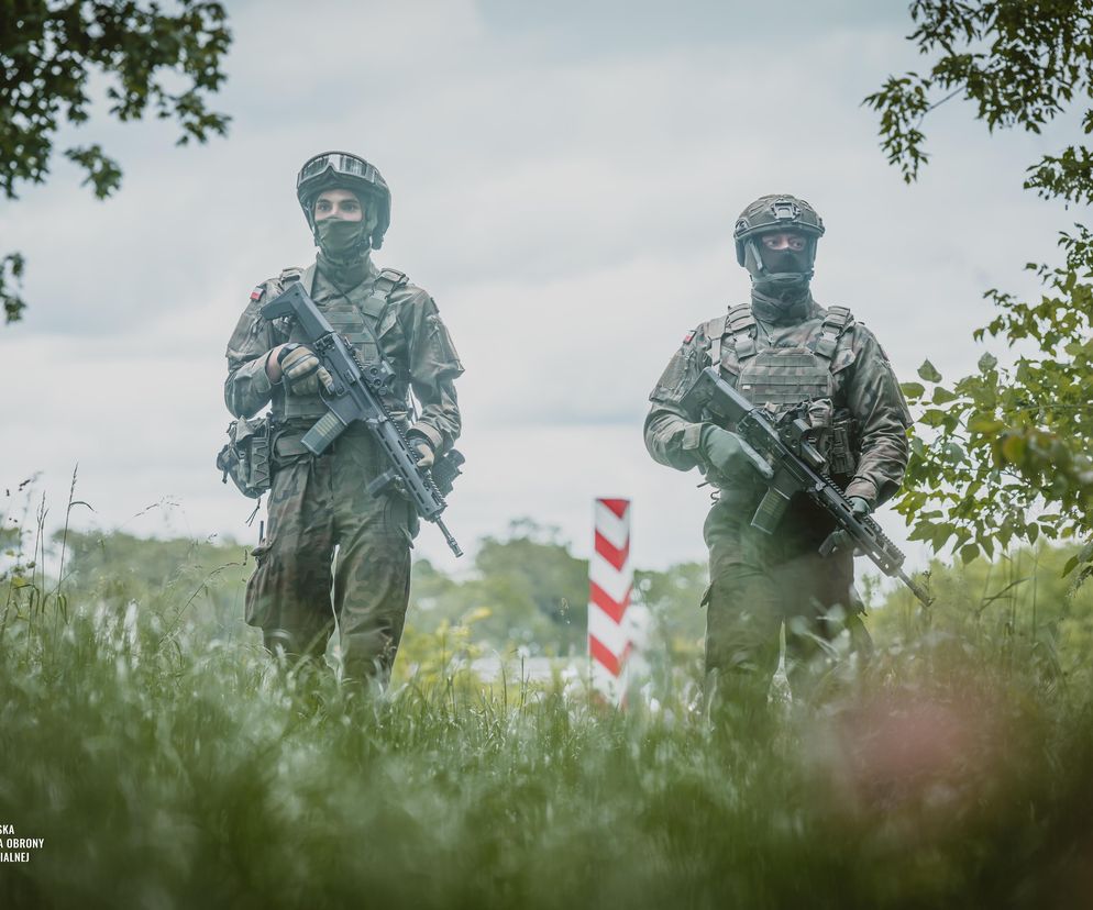Długi weekend nie dla terytorialsów. Nieustannie pilnują granicy
