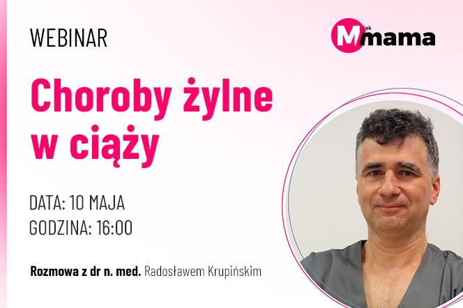 To jedna z groźniejszych dolegliwości ciążowych - zapraszamy na webinar na temat chorób żylnych   