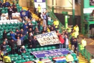 Fani Dinama Zagrzeb wspierają Legię. Przypomnieli Celtikowi co to futbol