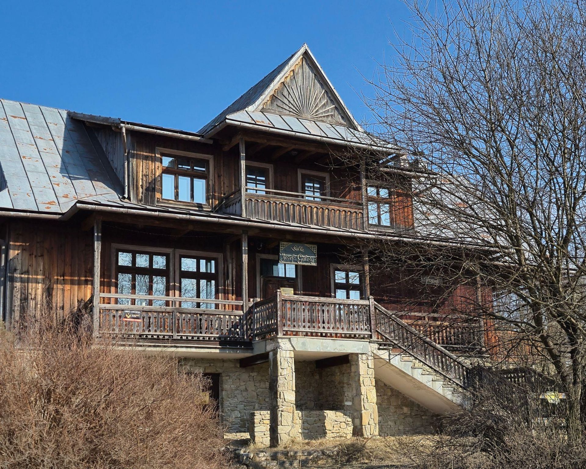 Osada widmo w Czorsztynie