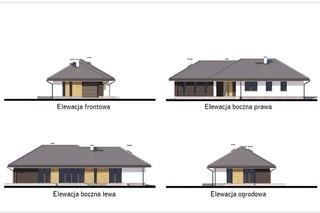 Projekt domu Zachodzące słońce z katalogu Muratora - wizualizacje, plany, rysunki, zdjęcia z budowy