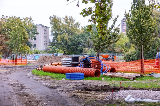 Przebudowa Skweru Gwary Warszawskiej w Warszawie