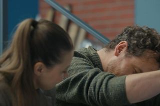 Barwy szczęścia, odc. 3202: Szczepan (Robert Gulaczyk), Gabrysia (Marta Juras)