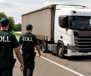 Niemieccy celnicy nie mieli litości! Polski kierowca ciężarówki zatrzymany z powodu gigantycznego długu