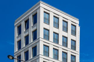 Dawny „szkieletor” przy placu Politechniki 4 w Warszawie