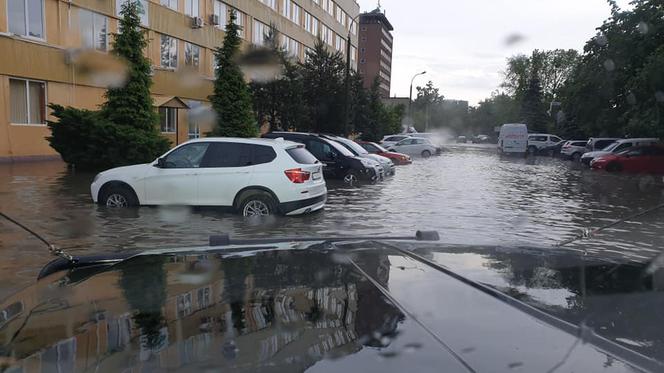 Powódź w Białymstoku 28.05.2019