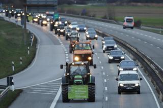 Strajk rolników w Niemczech