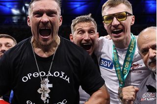 Szalona radość Polaka po wygranej Usyka. Odgrywa w ekipie mistrza niezwykle ważną rolę, Ukrainiec nazywa go szalonym umysłem