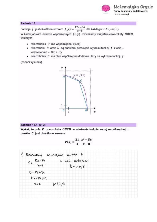 Matura próbna MATEMATYKA ROZSZERZONA 2024 - ODPOWIEDZI, GOTOWE ROZWIĄZANIA