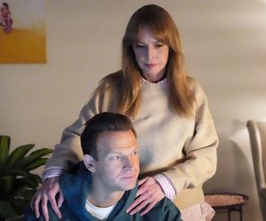 Barwy szczęścia odc. 3247. Agnieszka (Katarzyna Tlałka), Łukasz (Michał Rolnicki)