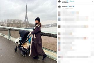 Joanna Opozda pokazała synkowi Paryż 