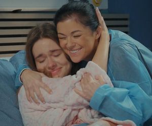 M jak miłość, odcinek 1866: Franka (Dominika Kachlik), Kinga (Katarzyna Cichopek) 