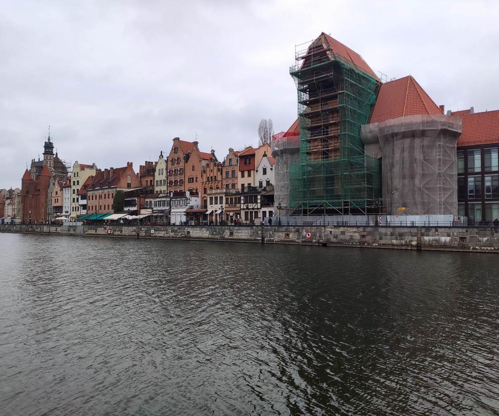 Żuraw w Gdańsku - remont