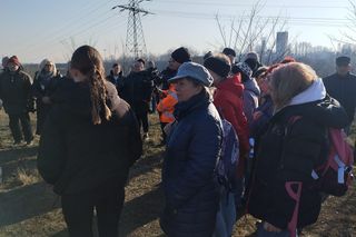 Spotkanie z mieszkańcami w sprawie zapożarowanej hałdy w Rudzie Śląskiej