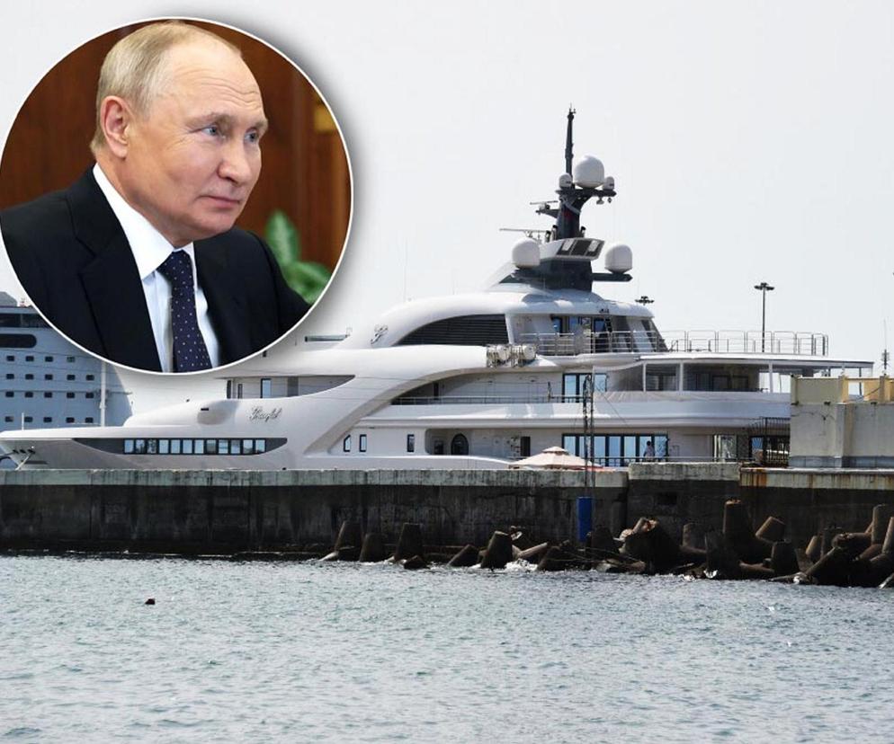 Putin wypoczywa na luksusowym, opancerzonym jachcie. Szczegóły wyposażenia porażają!