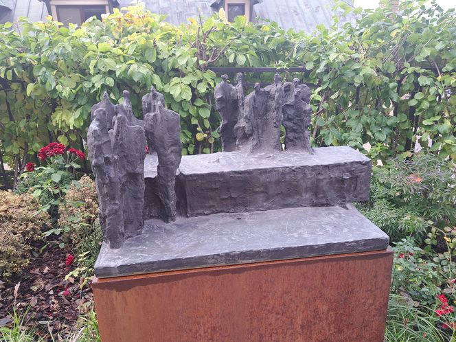 Ogród za kościołem św. Józefa w Krakowie