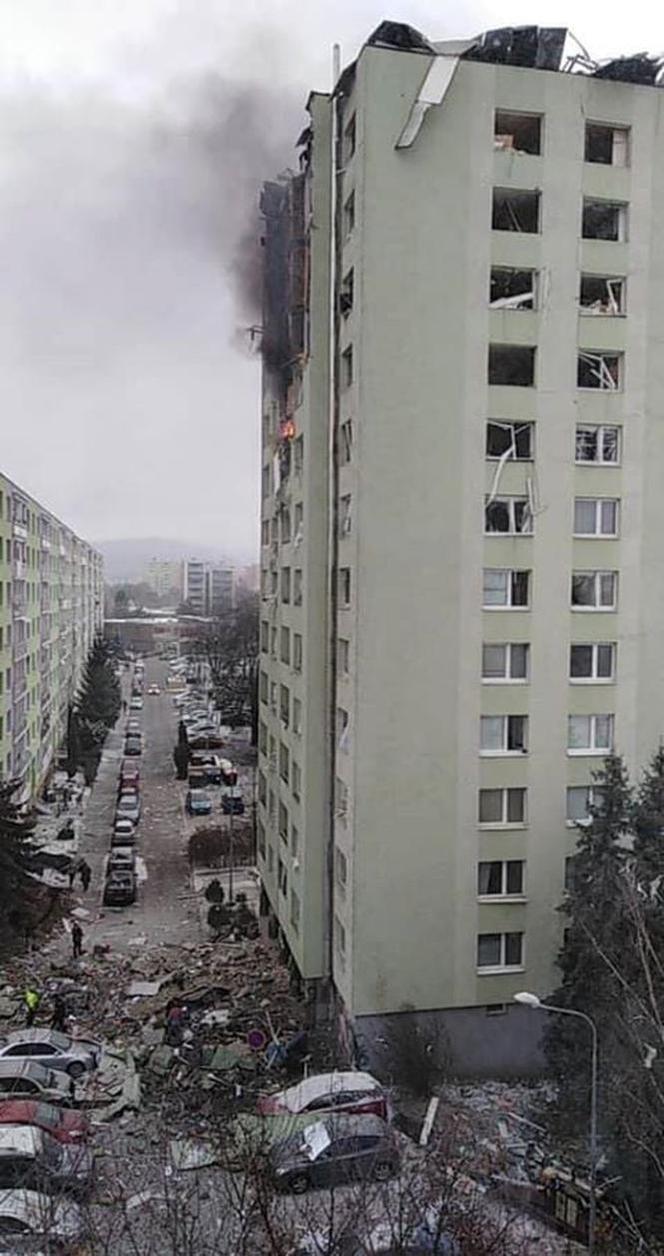 Wybuch gazu w bloku na Słowacji