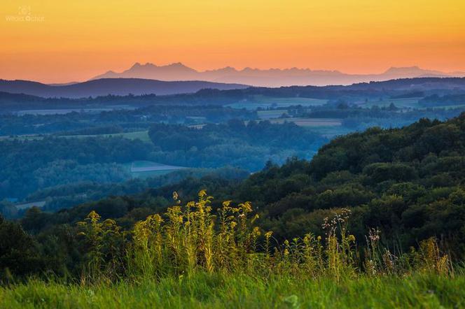 Tatry widoczne z Podkarpacia