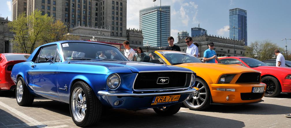 10. zlot miłośników Forda Mustang