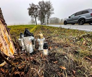 Ostatnia randka Huberta i Mileny. Roztrzaskali się o drzewo. 300 metrów od domu.