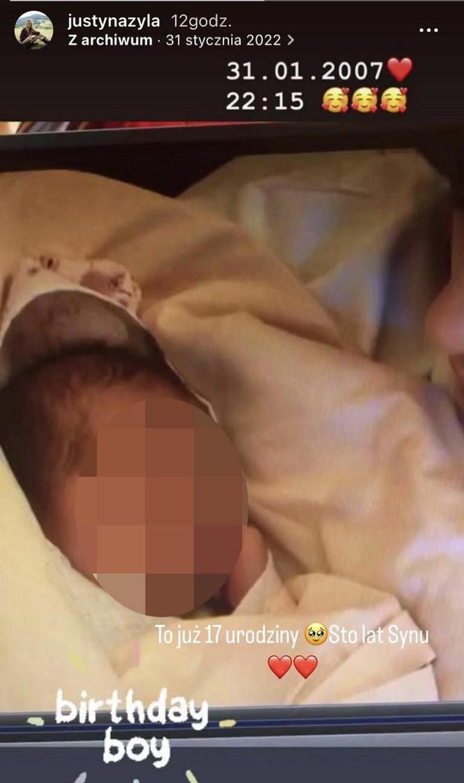 Justyna Żyła pokazała zdjęcie z porodu syna