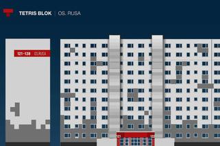 Tetris ozdobi blok na osiedlu Rusa w Poznaniu [ZDJĘCIA, DYSKUSJA]