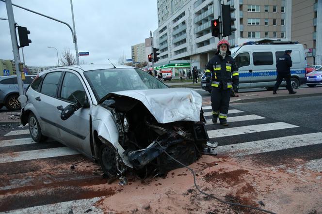 Wypadek na Gocławiu