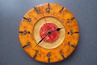 zegary ceramiczne własnoręcznie wykonane zdjecie nr 5