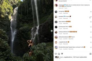 Joanna Opozda zarabia na Bali