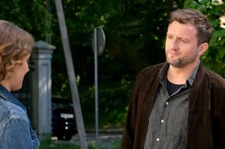 	M jak miłość odc. 1816. Natalka (Dominika Suchecka), Bartek (Arkadiusz Smoleński)