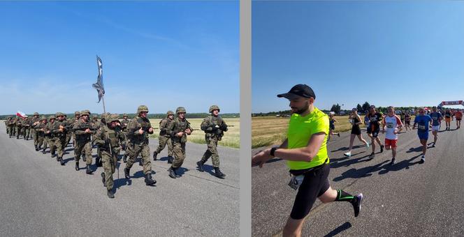 Na pilskim lotnisku biegli po zdrowie Ani