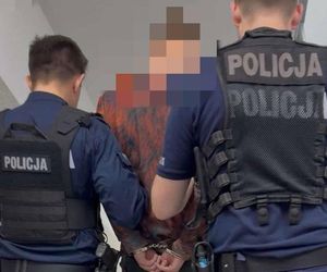 Uderzył policjanta butelką