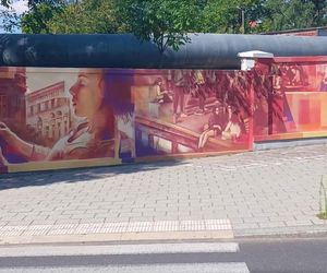 Nowy mural na Pogodnie