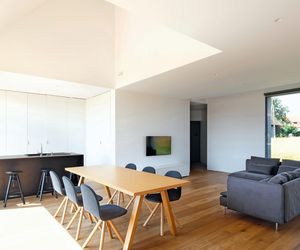 Bryła i wnętrza minimalistycznego domu