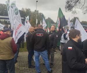 Wielka blokada Jastrzębia-Zdroju. Protest górników i hutników. Miasto stoi